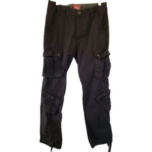 Match Jeans Mens Size 31x30‎ Utility Pants Black